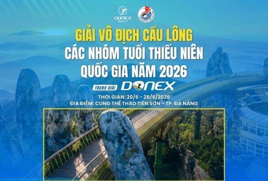 MỞ CỔNG ĐĂNG KÝ GIẢI VÔ ĐỊCH CẦU LÔNG CÁC NHÓM TUỔI THIẾU NIÊN Q